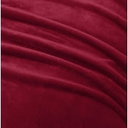 Berkshire Life LuxeLoft Blanket, Twin, Maroon