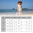 thumbnail image 3 of Camisole Ajourée à Franges à Col en V Style Français pour Femmes Été Vacances au Bord de la Mer/ CS, 3 of 8