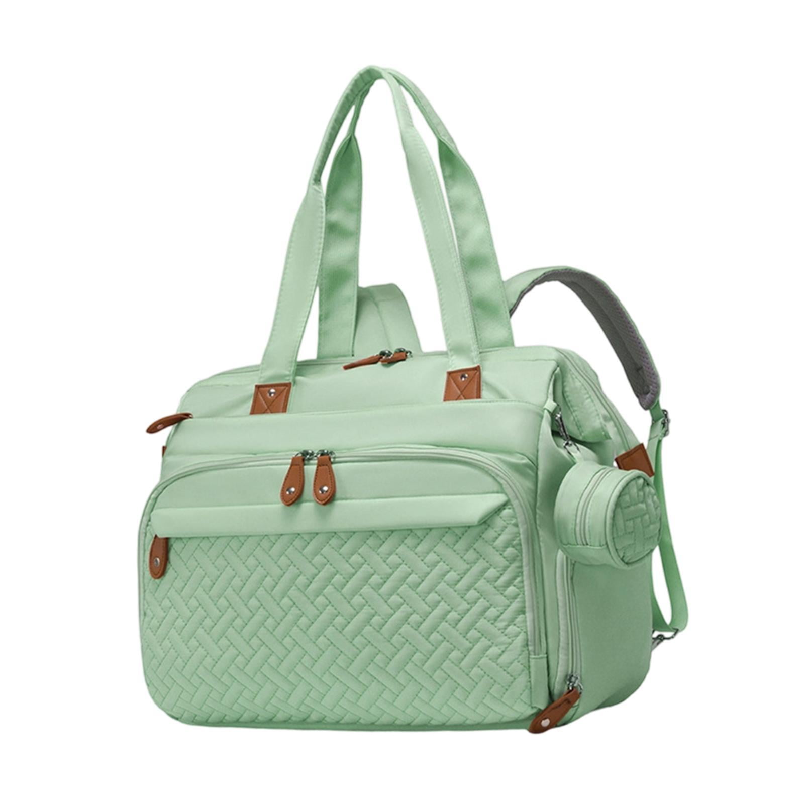Diaper Bag Backpack Stroller Straps Pacifier Holder Waterproof Oxford Cloth for Moms Dads Family Outdoor Activities