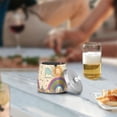 thumbnail image 5 of Yayeee Ashtray with Lid for Cigarette Smokeless Stainless Steel Home Ash Holder, Beige Rainbow, 5 of 7