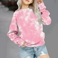 thumbnail image 2 of Zshosam Sweatshirts for Girls Trendy Toddler Baby Boy Girl Pullover Sweatshirt Crewneck Blouse Shirt Tops Warm Fall Winter Clothes,Pink 13-14 Years, 2 of 5