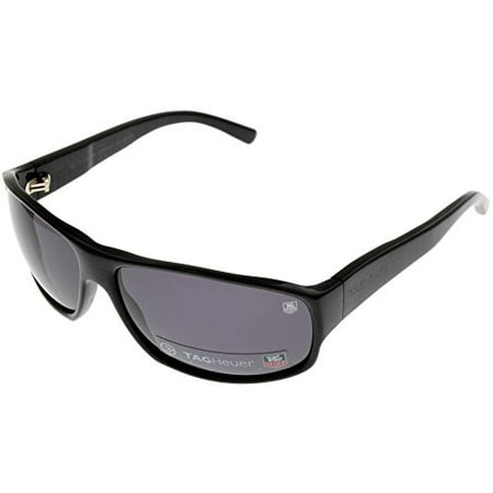 Tag Heuer Sunglasses Unisex Polarized TH9017 105 Carbon Rectangular Size: Lens/ Bridge/ Temple: 59-13-130