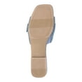thumbnail image 6 of Madden NYC Women’s Broach Denim Slide Sandals, 6 of 6