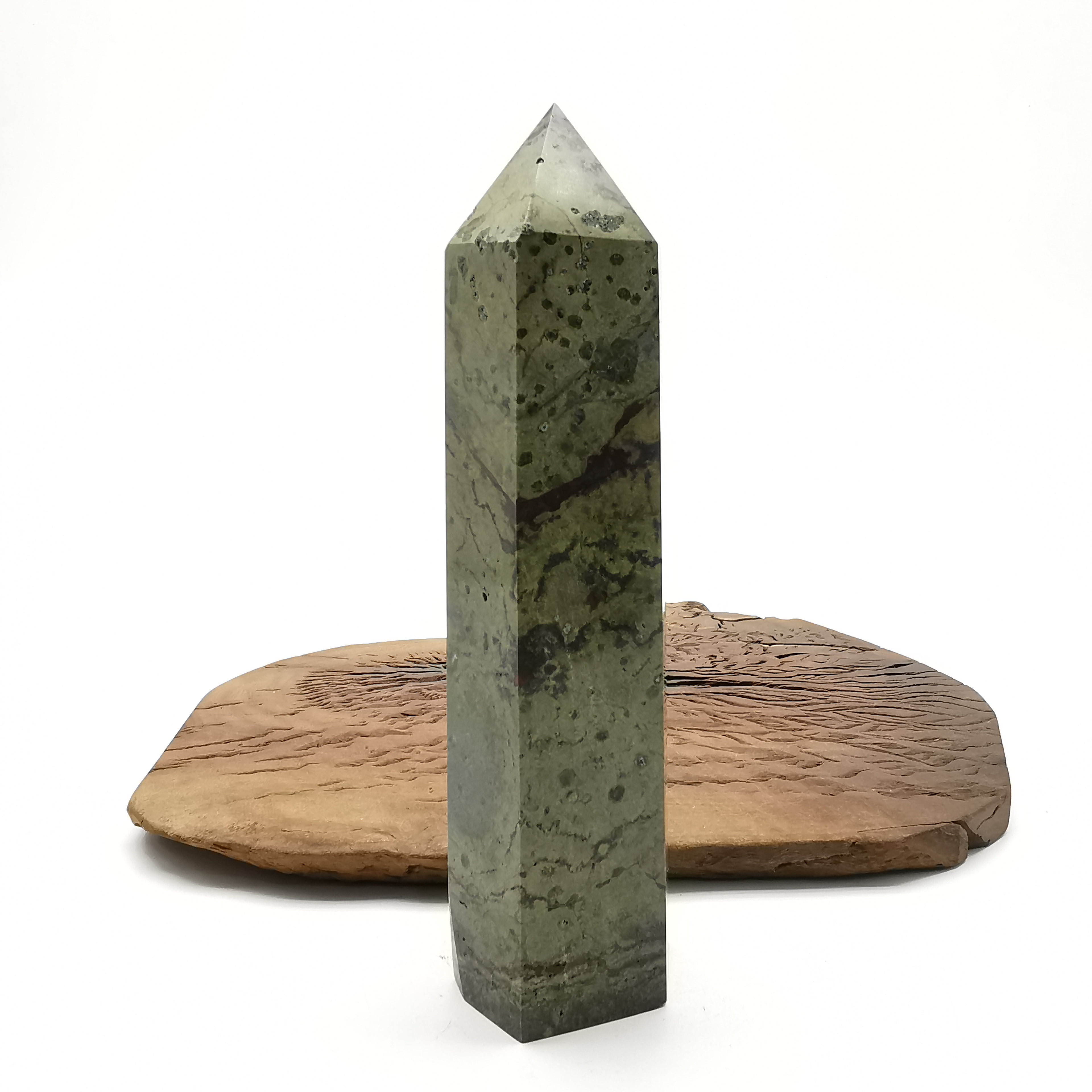 Dragonblood Stone Crystal Towers ~ Natural Healing Crystal Point Obelisk for Reiki Healing and Crystal Grid 1.078kg