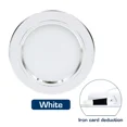 thumbnail image 3 of Foco LED empotrable de techo, ultrafino, CA 110 V, 220 V, 5 W, 9 W, 12 W, 15 W, 18 W, CC 12 V, 24 V, panel de luz LED redondo, 3 of 5