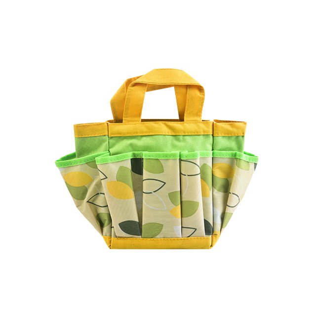 Gardening Tool Organizer Tote Bag with Multiple Pockets, Durable Storage for Outdoor Equipment (30.5×26.5x2cm)