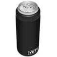 thumbnail image 2 of Yeti Rambler Colster Slim 12 Oz. Black Stainless Steel Insulated Drink Holder with Load-And-Lock Gasket, 2 of 3