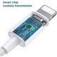 thumbnail image 3 of Adaptador de auriculares Adaptador adicional Adaptador de audio y carga de 3,5 mm Cable de audio adicional para iPhone 7 Blanco Vhermosa LL-1631, 3 of 4