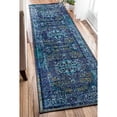 thumbnail image 3 of nuLOOM Reiko Vintage Persian Area Rug, 4 4" x 6, Blue, 3 of 4
