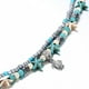 thumbnail image 2 of Tobillera De Tortuga Con Estrella De Mar Azul, Abalorios De Doble Capa, Tobillera Bohemia Hecha A Mano En El Mar, Joyería Para Pie Para Mujer Y Niña Cateissary AP006889-02, 2 of 6
