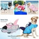 thumbnail image 5 of Chaleco salvavidas para perros, chaleco de flotabilidad para entrenamiento de natación al aire libre, cinco tamaños XS-XL, chaleco de poliéster, tres colores opcionales (azul/gris), 5 of 5