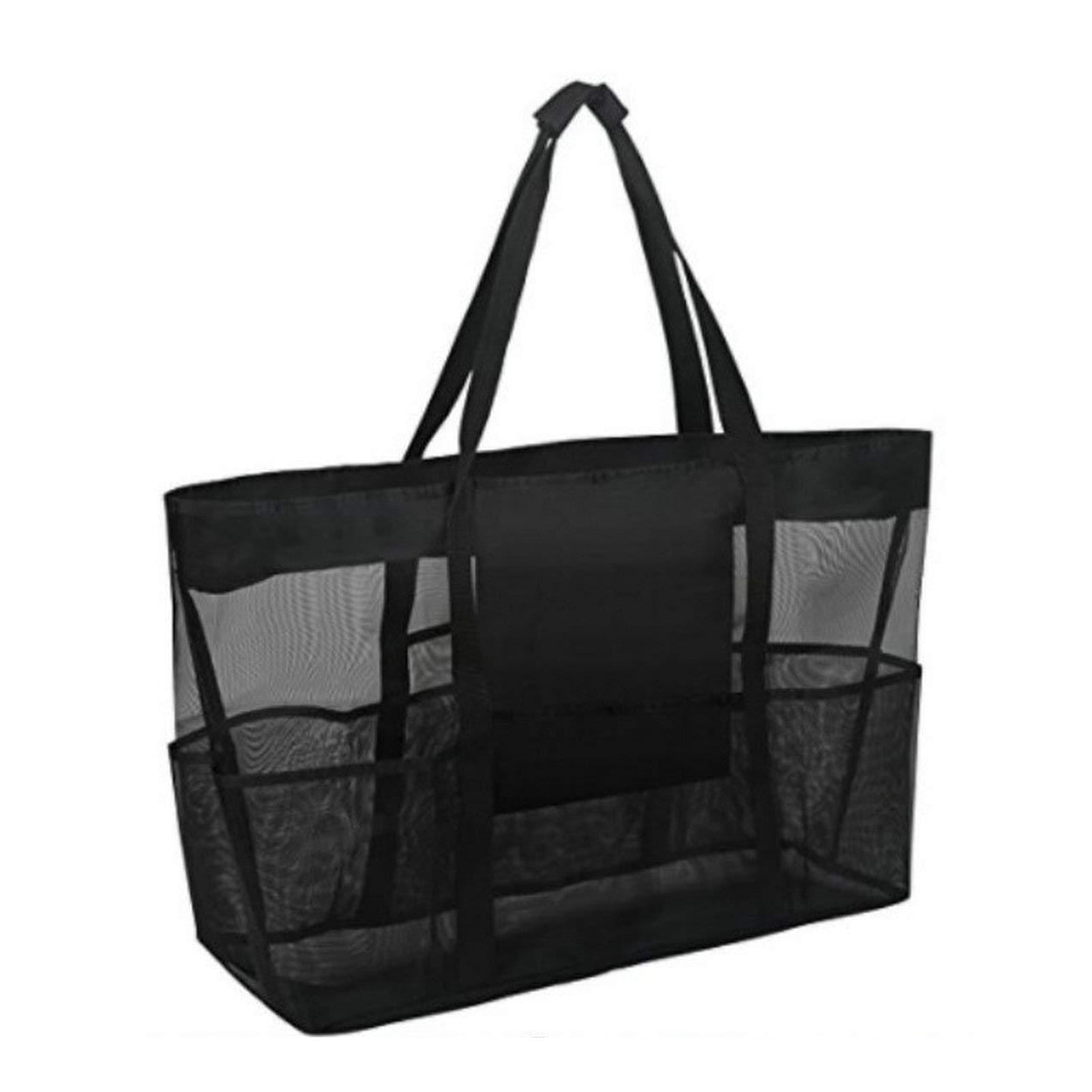 BESTHUA Large Beach Bag Summer Swimming Travel Mesh Storage Tote
