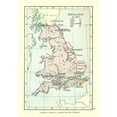 thumbnail image 2 of Gardiner 14x18 White Modern Wood Framed Museum Art Print Titled - England in 550 - Gardiner 1902, 2 of 4