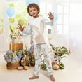 thumbnail image 6 of Onlypjs Easter Family Matching Pajamas Set Bunny Print – Soft Long Sleeve Sleepwear for Men and Women, Cozy Loungewear, 6 of 7