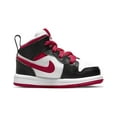 thumbnail image 2 of Toddler's Jordan 1 Mid "Very Berry" Black/Very Berry-White (640735 016) - 6, 2 of 7