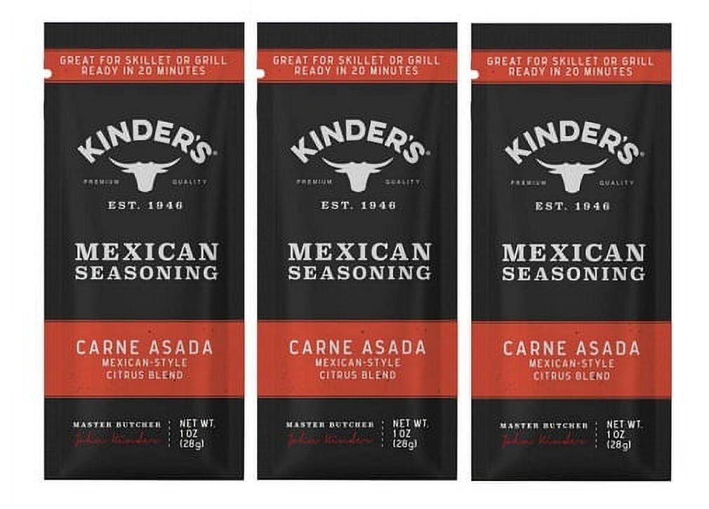 Kinder's Carne Asada Mexican Seasoning & Spice Mix, 1 oz