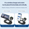 thumbnail image 5 of FDGAO 3 in 1 Magnetic Wireless Charger Fast Charging Station Stand for iPhone 15 14 13 12 Series AirPods Pro Apple Watch, 5 of 9