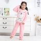 thumbnail image 2 of Pijamas de franela para niños pequeños, ropa de dormir cálida para bebés, conjunto de ropa para niños, traje de Casa de felpa para niños, otoño e invierno, nuevo, 2 of 4