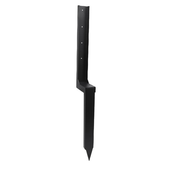 Fence Post Repair Kit, Easy Installation Stable Heavy Duty 31.7 Inch Fence Post Anchor Ground Stake for Wood Support