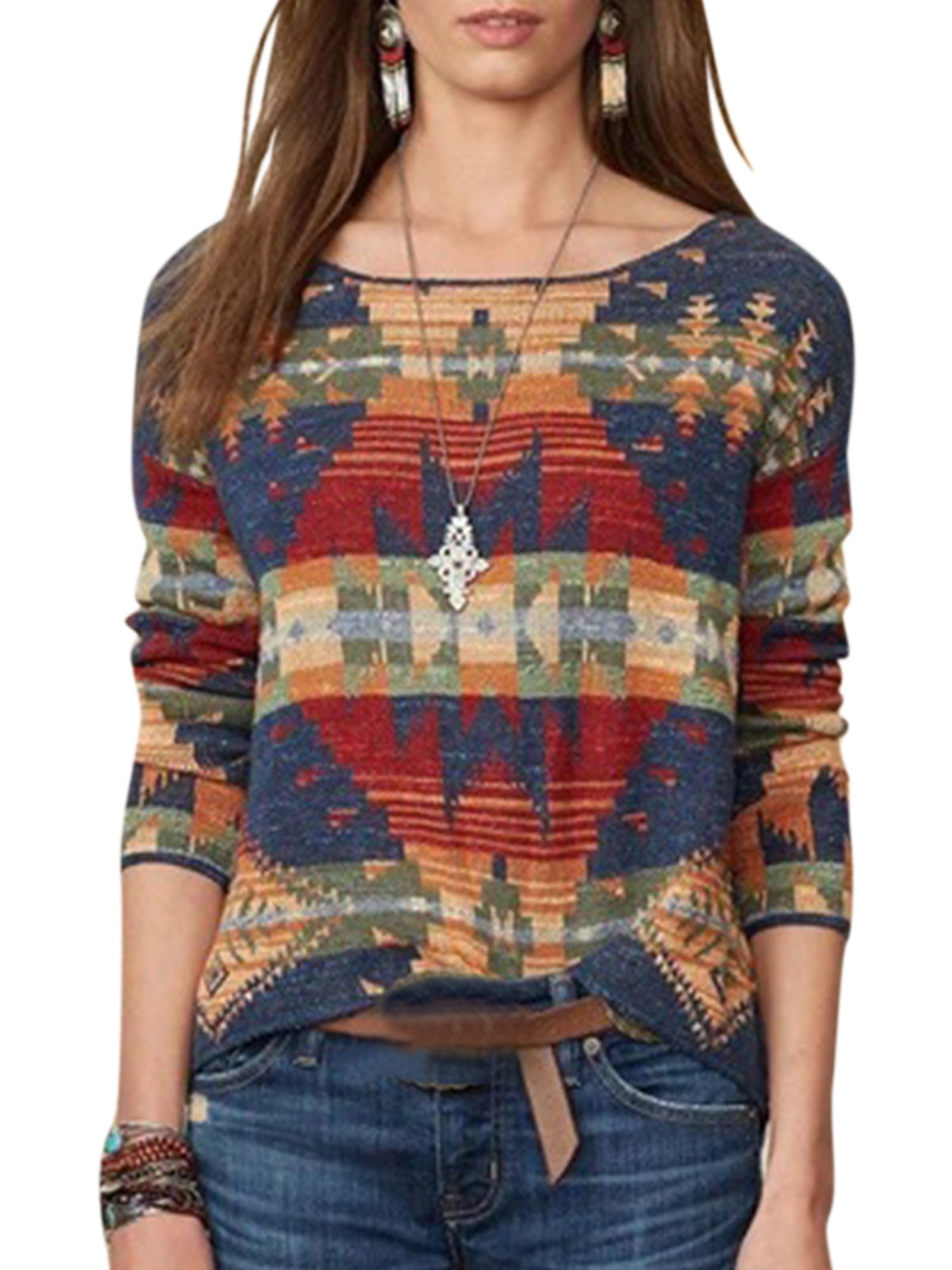 boho plus tops