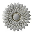 thumbnail image 1 of Miroir Elite avec Cadre en PolyStone&44; Gris, 1 of 1