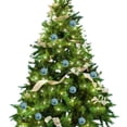 thumbnail image 1 of Fiudx Adornos Navideños, Bolas de Plástico Irresponsables, Decoración Ligera para El Árbol, Uso Familiar Seguro, Ambiente Festivo, Hogar, Comercio, Juego de 12 Piezas Incluido., 1 of 2