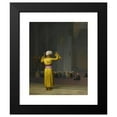 thumbnail image 2 of Jean-Léon Gérôme 15x18 Black Modern Framed Museum Art Print Titled - Prayer in the Mosque, 2 of 5
