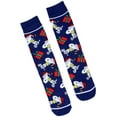 thumbnail image 2 of Peanuts Snoopy Holiday Themed 3 Pack Adult Mid-Calf Crew Socks, 2 of 3