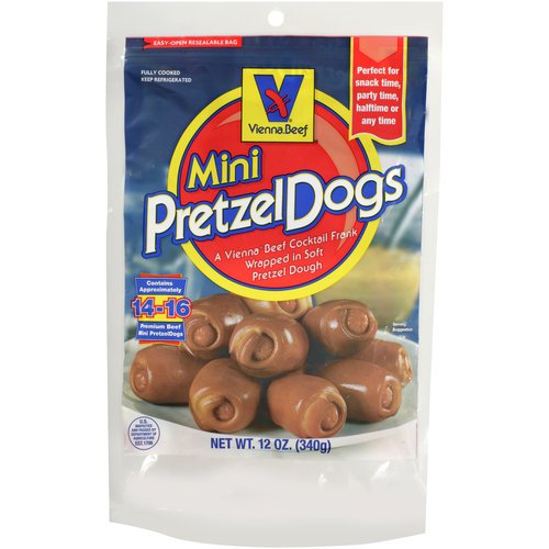 Vienna Beef Pretzel Dogs, 12 Oz.
