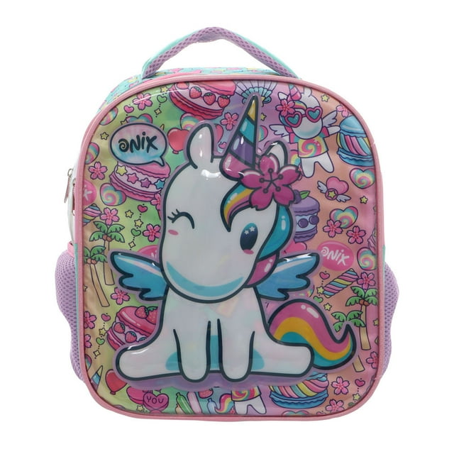 Mochila Kinder Infantil Onix (Unicornio) 14L