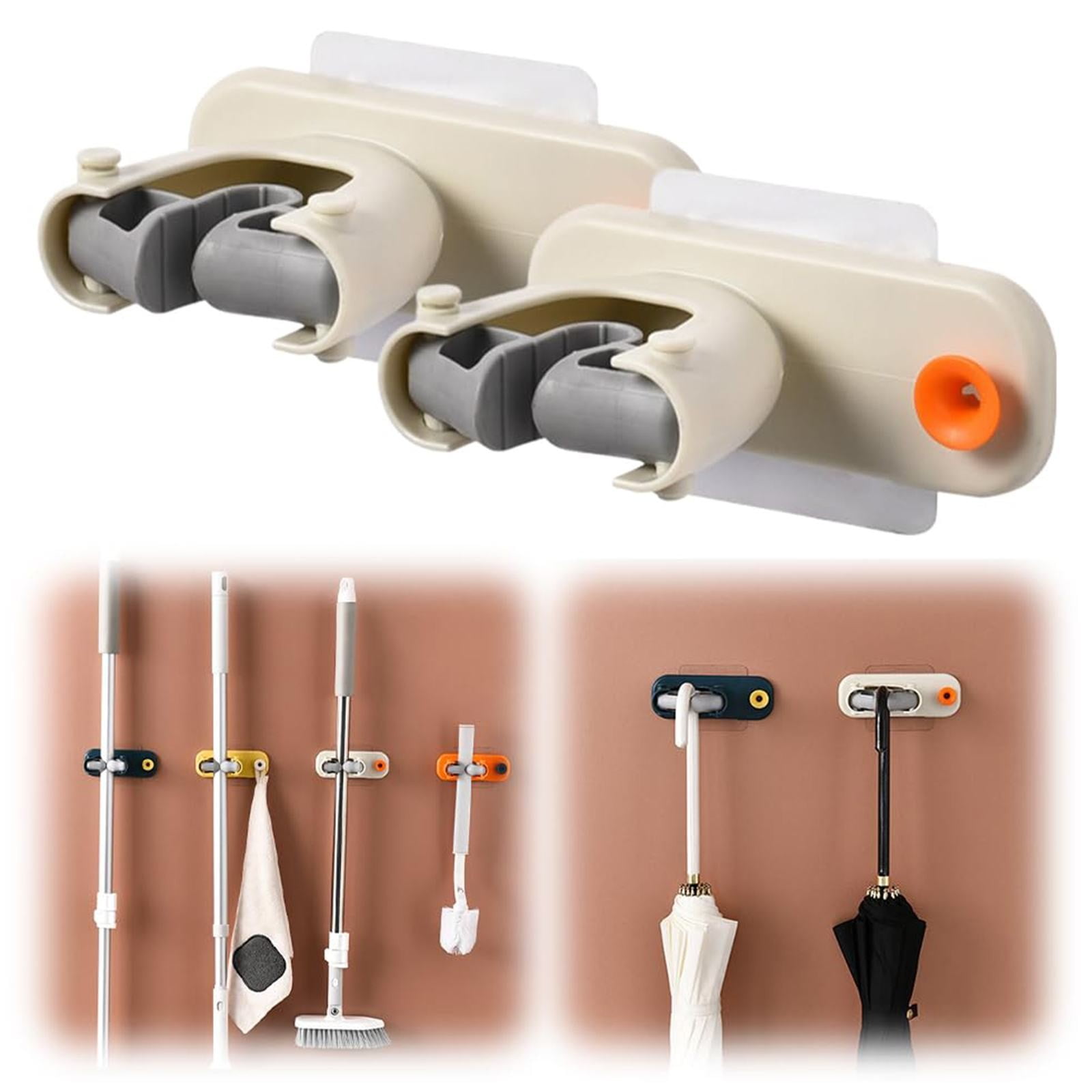 Vadrouille Clip Support Ménage Salle Bain Grilles Pour Brosse