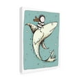 thumbnail image 4 of Trademark Carla Martell 'Fish Boy' Gallery-Wrapped Canvas Art, 18' x 24', 4 of 4