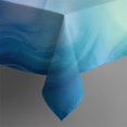 thumbnail image 4 of Colorful Tie Dye Wave Pattern Rectangle Tablecloth 60"x120",Waterproof Polyester Rectangle Table Cloth, Wipeable Spillproof Polyester Tablecloth for Dining, Camping, Indoor and Outdoor, 4 of 6