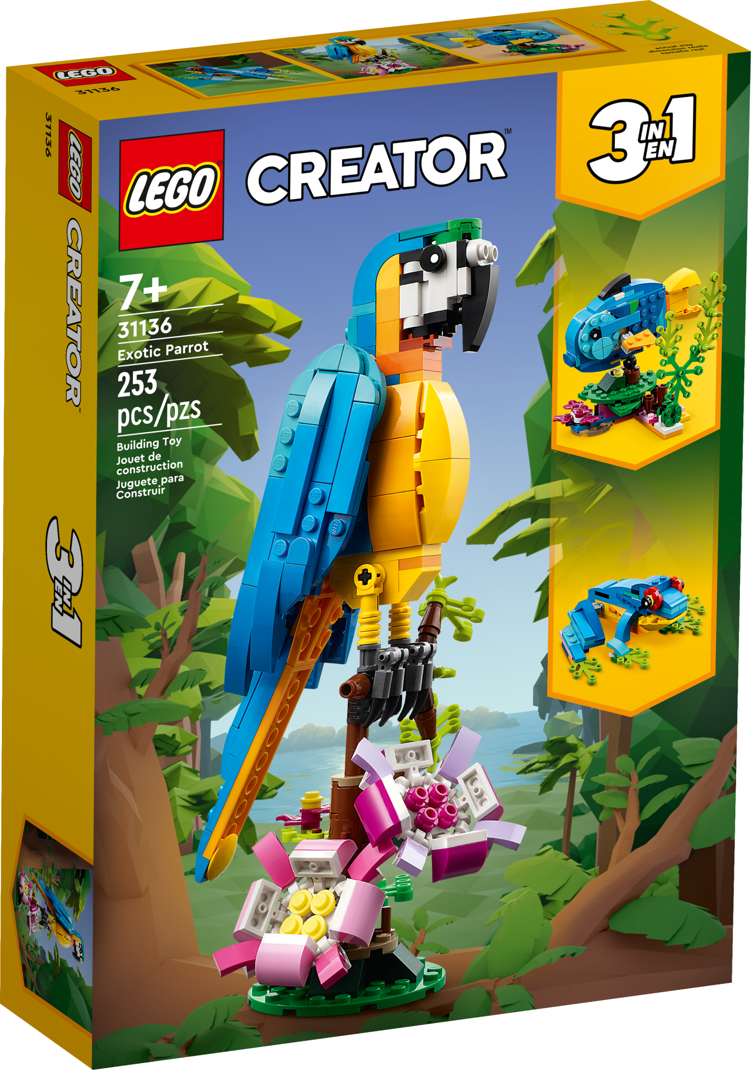 Tropical Parrot 30581 | Creator 3-in-1 | Buy online at the Official LEGO®  Shop US