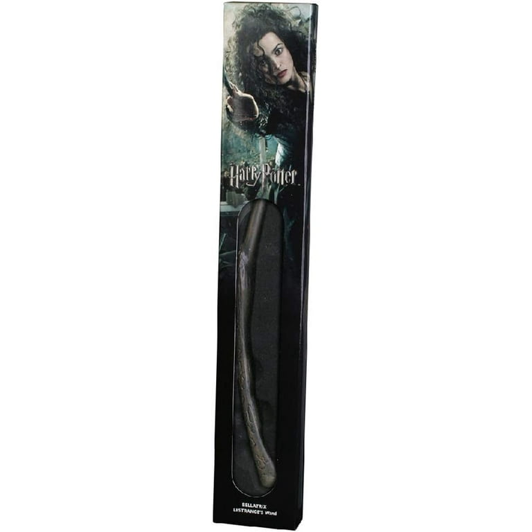 The Noble Collection - Bellatrix Lestrange Wand in A Standard Windowed Box  - 15in (37cm) Wizarding World Wand - Harry Potter Film Set Movie Props  Wands : : Jeux et Jouets