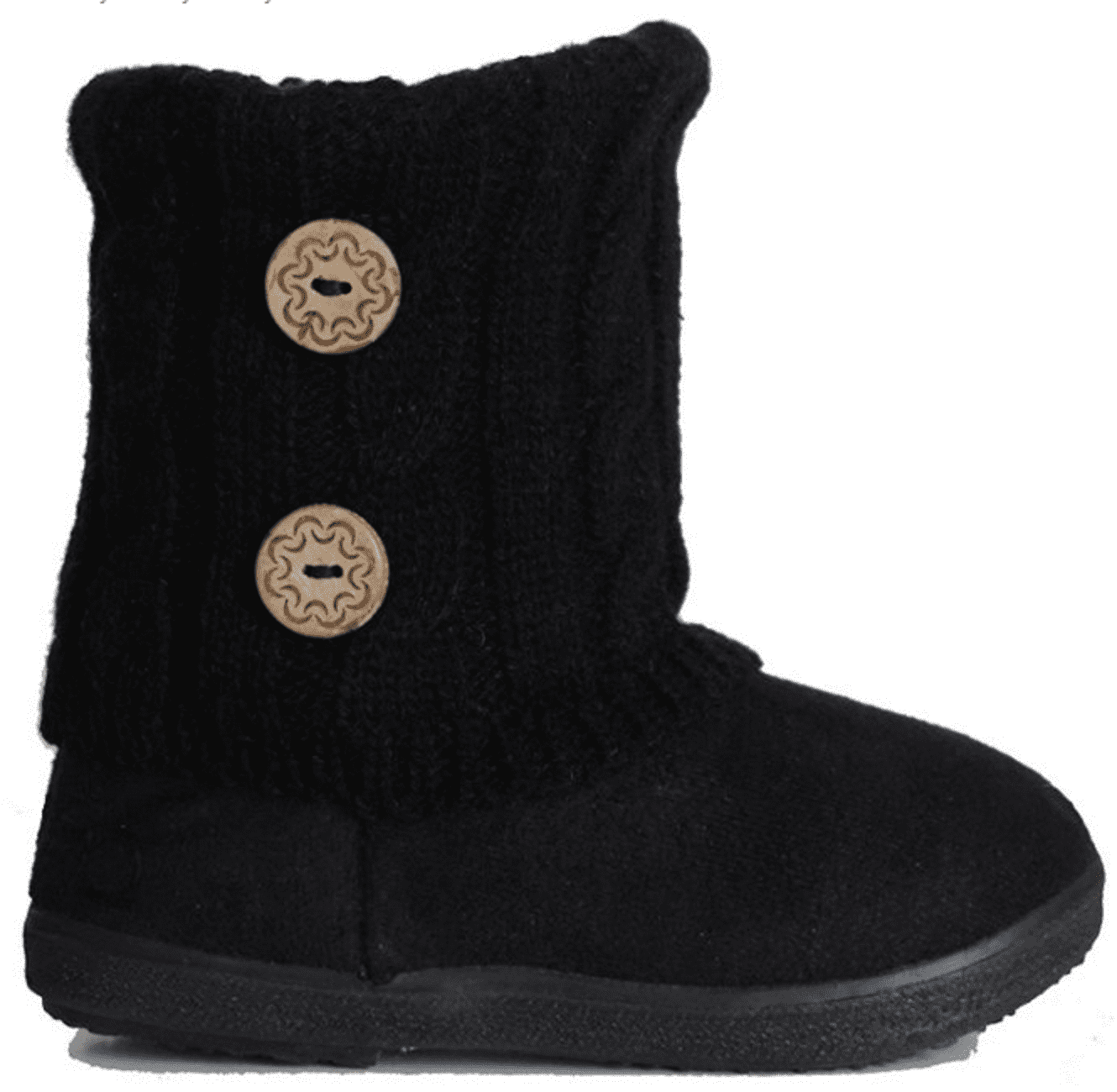 baby girl black booties