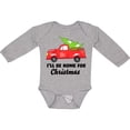 thumbnail image 3 of Inktastic I'll Be Home for Christmas Truck with Tree Boys or Girls Long Sleeve Baby Bodysuit, 3 of 5