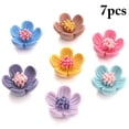 thumbnail image 2 of Coofit 7 Pcs Aimant de Réfrigérateur en Résine Créative Mignon Aimant de Planche de Fleurs pour Réfrigérateur, 2 of 10