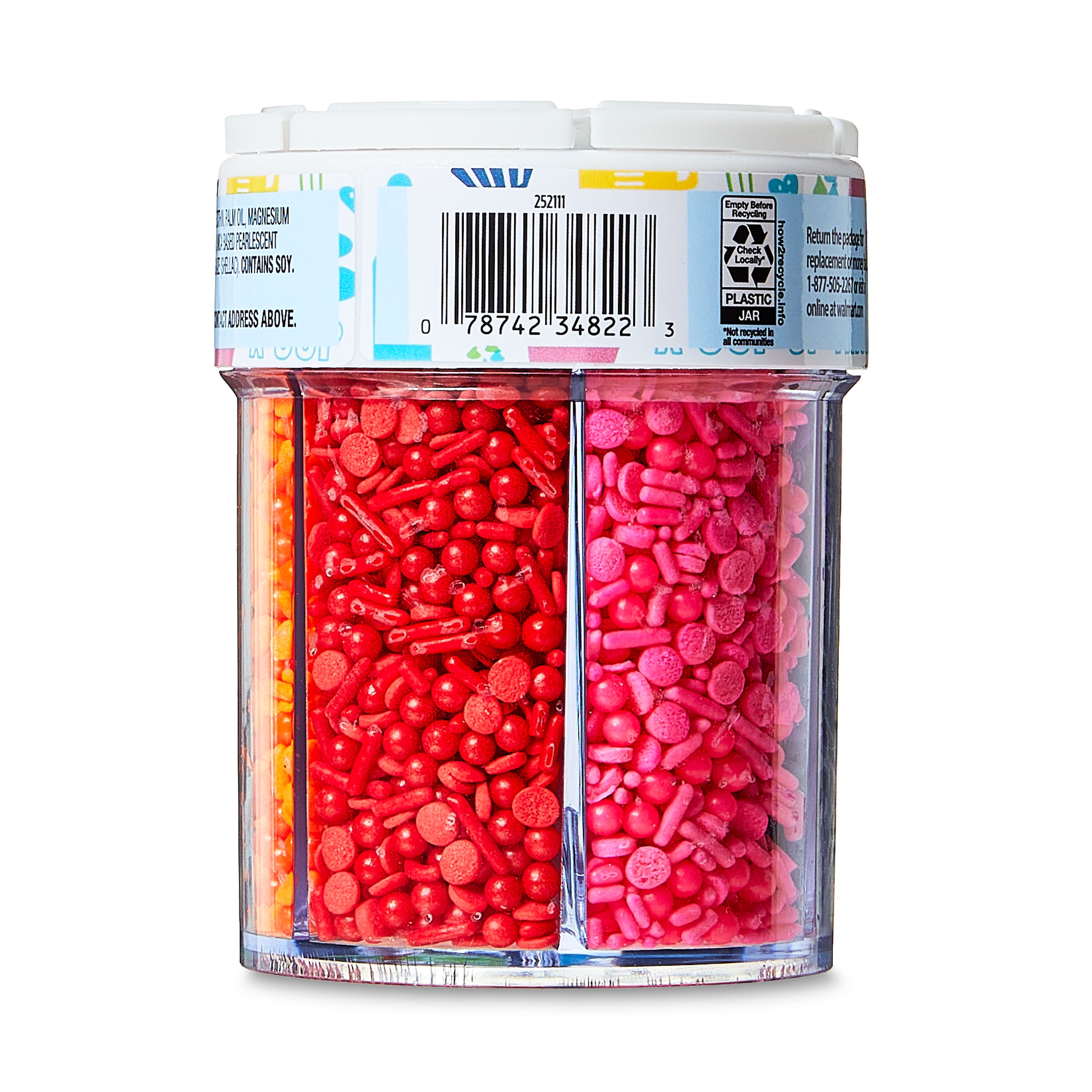 Great Value 6-Cell Sprinkle Mix, 6.38 oz
