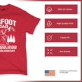 thumbnail image 6 of Bigfoot Dad T-shirt More Squatchy Funny Daddy Sasquatch Dad Joke Outdoor Camping Father's Day Gift Idea Men's Tee, 6 of 7