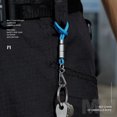thumbnail image 3 of Yuarrent Llavero Cordón Hebilla de fijación ajustable Deportes Llavero Clip Ropa Joyería Llaveros Titular Colgante Accesorio Ropa Deportiva, Zapatos, 3 of 6