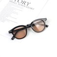 thumbnail image 1 of Gafas de sol con montura pequeña, color marino, película de moda, personalidad, anti-UV, gafas con forma de arroz, gafas de sol para niños, 1 of 6