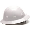 thumbnail image 3 of Pyramex Safety SL Series Full Brim Hard Hat, 4-Point Ratchet Suspension, White, Medium, 3 of 5