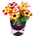 thumbnail image 1 of Potted Bouquet Fabric Kit Non-Woven Cloth Diy Sewing, 1 of 8