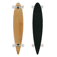 thumbnail image 1 of Moose Pintail Longboard 9,75 Pouces x 47,75 Pouces Naturel Complet, 1 of 4
