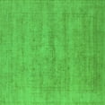 thumbnail image 1 of Ahgly Company Indoor Square Oriental Green Industrial Area Rugs, 4' Square, 1 of 4