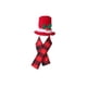 thumbnail image 2 of Cubierta de botella de vino de Navidad Lovely Home Restaurant DIY Hat Bufanda Set Adorno de de cena Decoración de banquete Adorno de Kits de decoración para fiestas Bufanda a cuadros con sombrero rojo Bewildely HA068080-02, 2 of 6