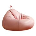 thumbnail image 3 of Sofá tipo puf,Bean Bag Silla Sofá Individual Transpirable Hogar Moderno,Futón Sofá Piso Silla para juegos Silla reclinable Dormitorio,Sofá cama Tatami Oficina cómoda portátil,Sofá Rosa, 3 of 8
