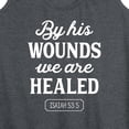 thumbnail image 3 of Instant Message - By His Wounds Isaiah - Women's Racerback Tank Top, 3 of 6