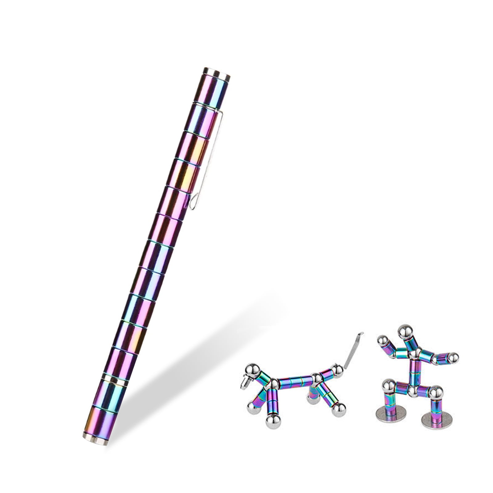 THINK INK PEN Magnet Metal Roller Pen Fidget Stress Decompression Toy*Free P&P* 